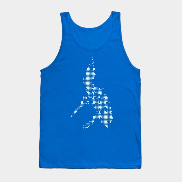 Philippines Digital Map Tank Top by airealapparel